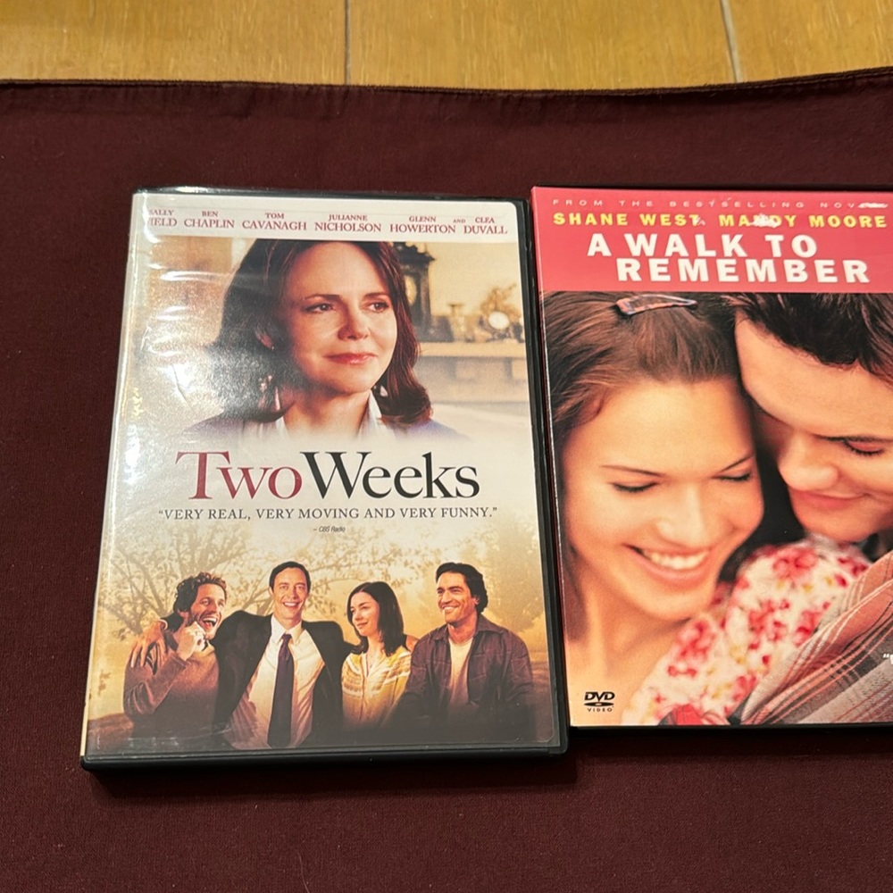 * Two Weeks & A Walk to Remember